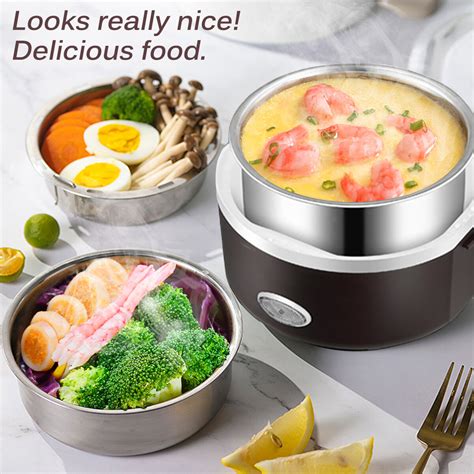 janolia electric lunch box|Janolia 1.3L 200W Portable Electric Lunch Box Food Warmer.